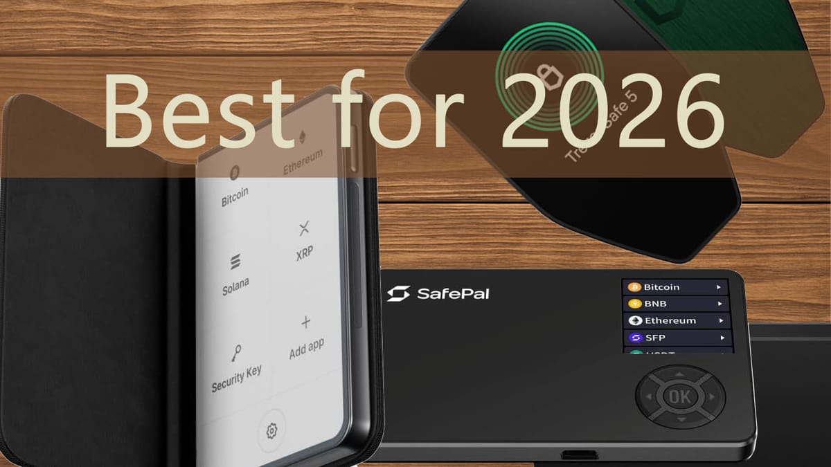 5 Best Hardware Crypto Wallets for 2026