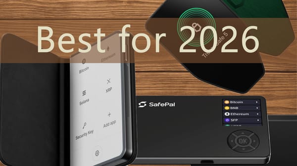 5 Best Hardware Crypto Wallets for 2026